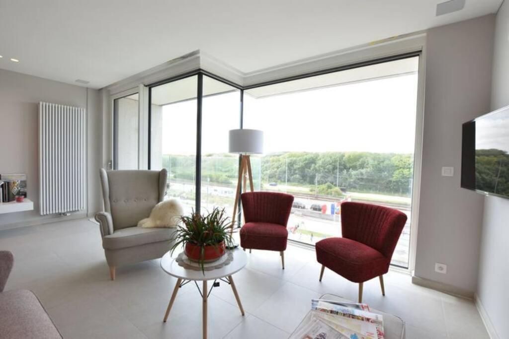 Luxe Apt In Centrum Bredene Overlooking The Dunes 외부 사진